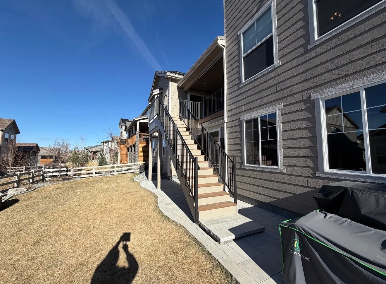 Two story patio and ground level sunroom project