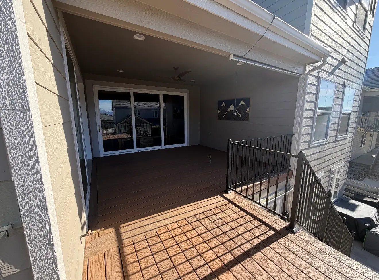 Patio enclosure and covered patio project in Colorado