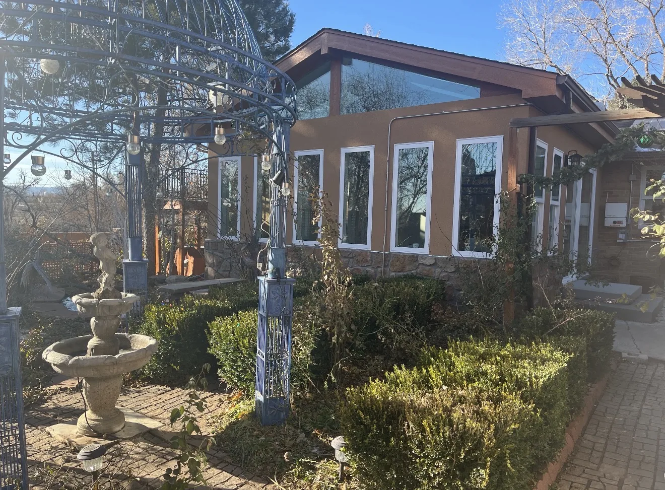 Gable roof sunroom addition with a 5-star homeowner review in Lakewood Colorado