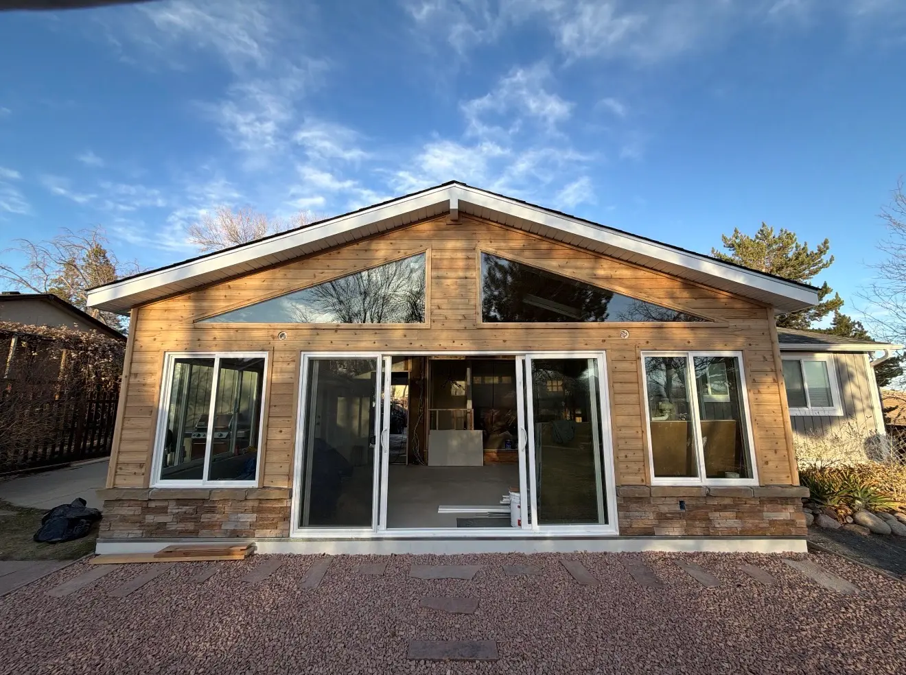 Custom sunroom construction in Denver Metro