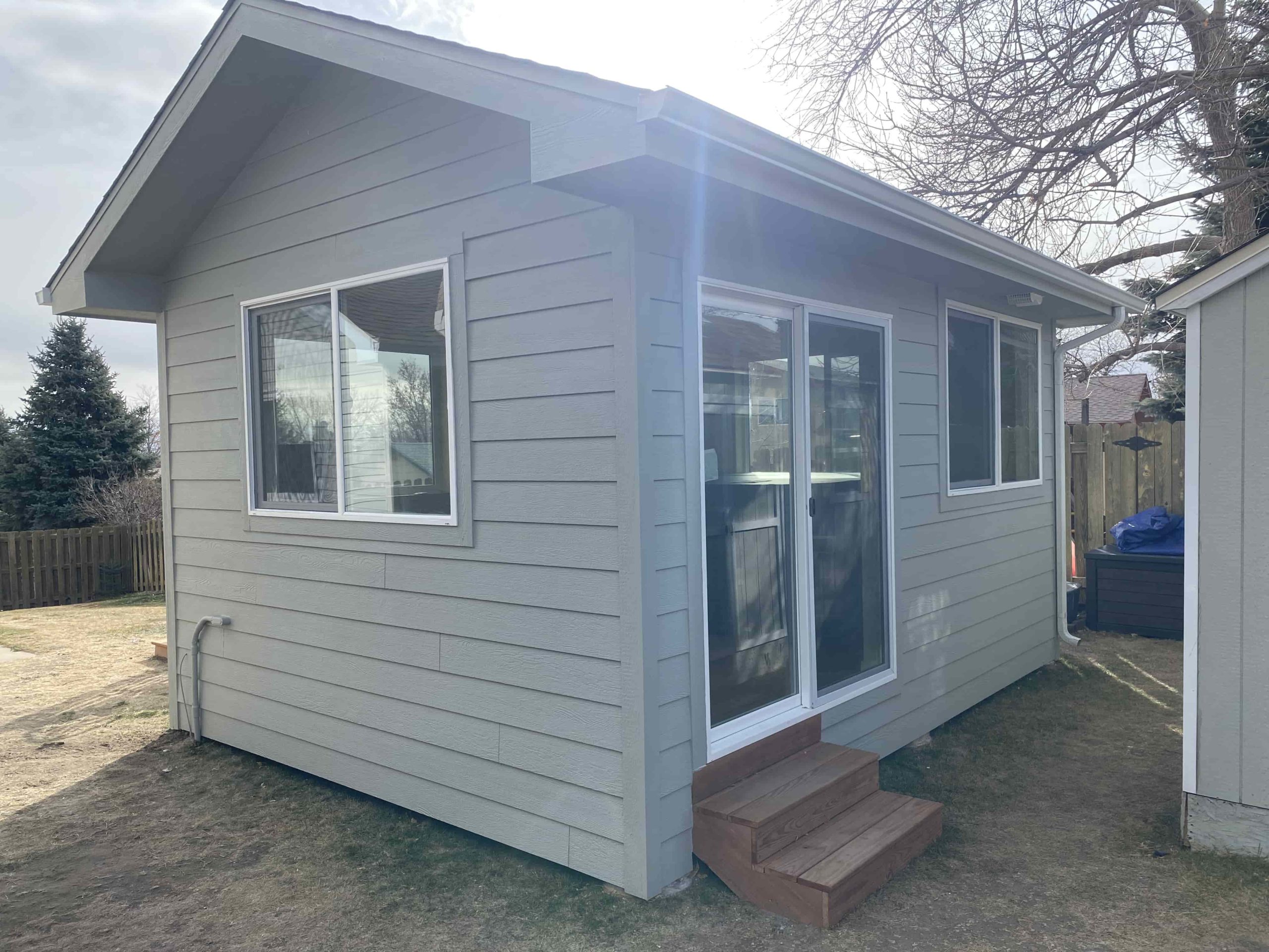 A closer look at Hot Tub Sunroom Enclosure