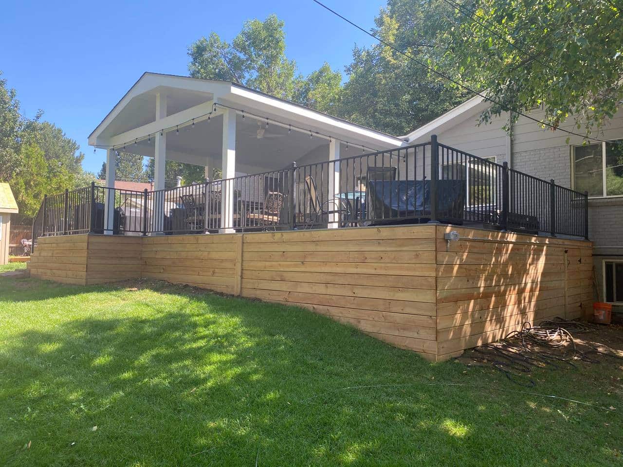 Arvada beautiful patio project on Hoyt st, Colorado Customsunroom