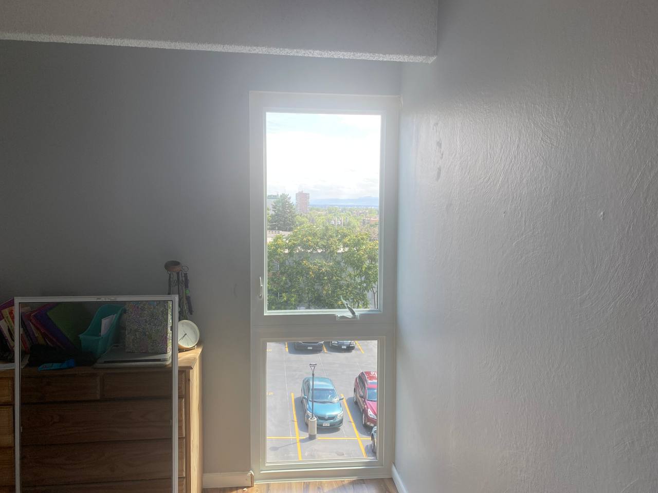 Two windows replacement in Denver downtown, Colorado