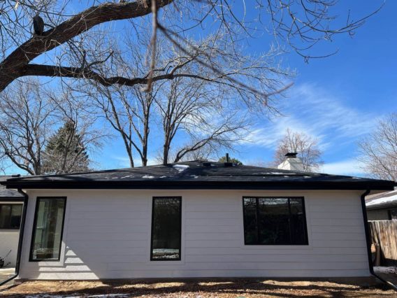 Permanent house addition in Denver