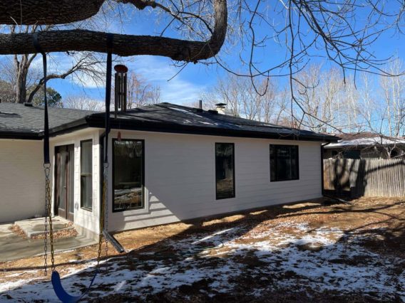 Permanent house addition in Denver Colorado