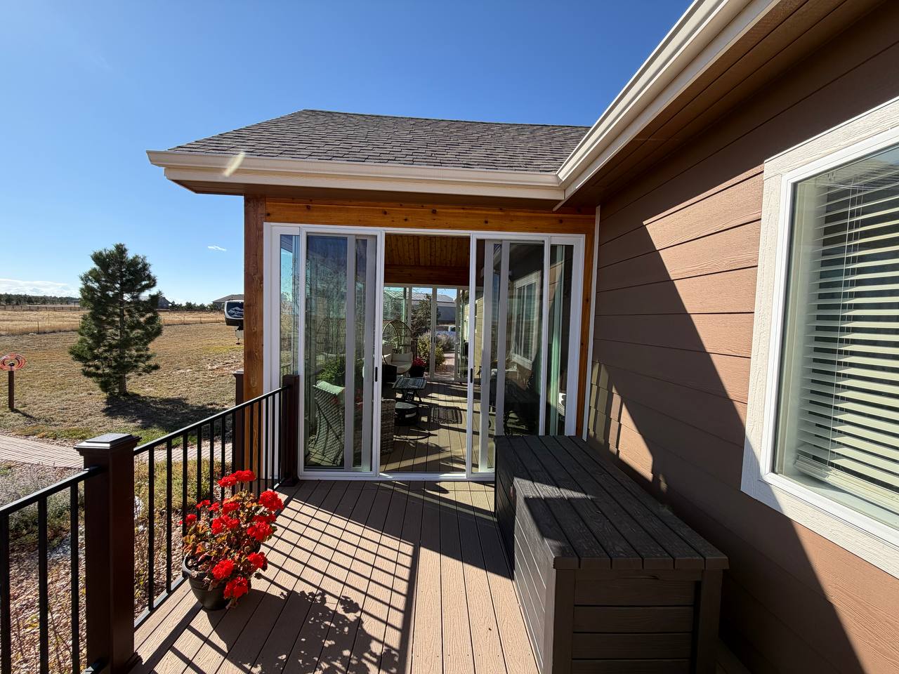 Patio enclosure in Elizabeth, CO